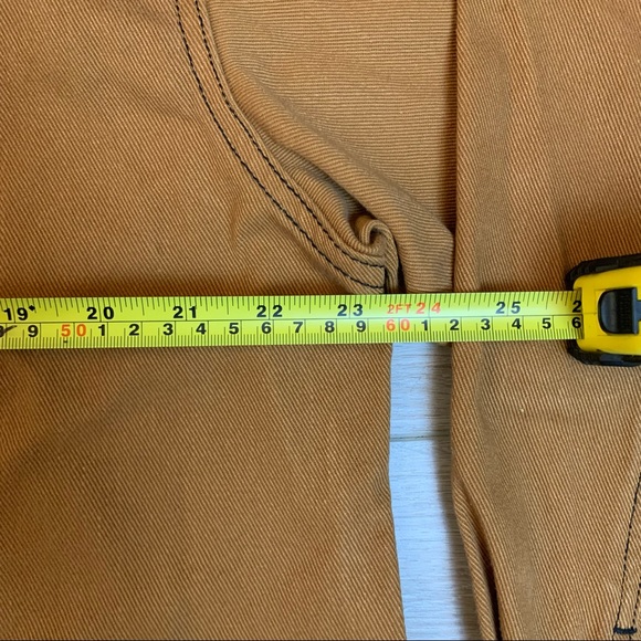 Rare 90's Hip Hop Exhaust Yellow Denim Jacket - Picture 8 of 12